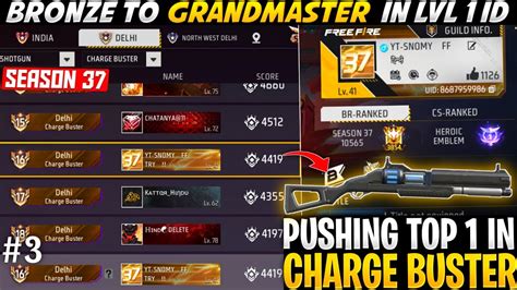 Pushing Top 1 In Charge Buster After New Update Road To Grandmaster