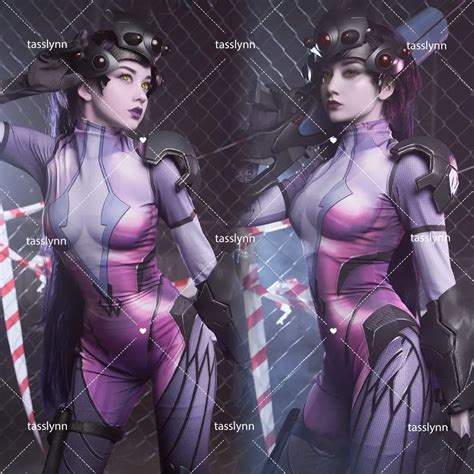 Fato Cosplay Widowmaker Para Mulheres Trajes Game Overwatch Terno