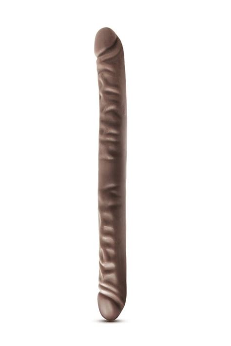 Dr Skin Chocolate Inch Double Dildo Erosart