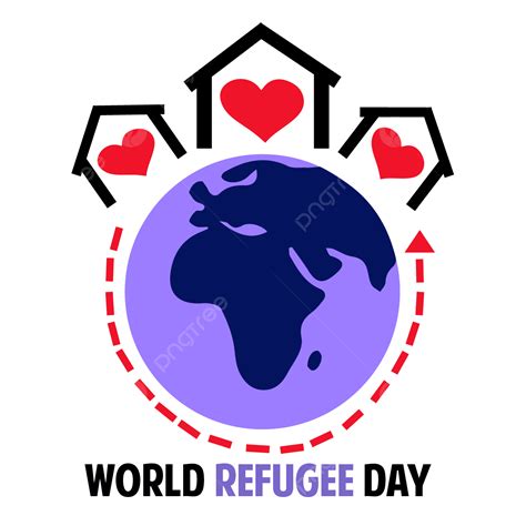 World Refugee Day Vector Png Images Pro Vector World Refugee Day