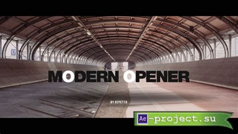 Videohive Modern Opener Project For After Effects