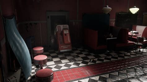 Abandoned Retro Diner in Environments - UE Marketplace