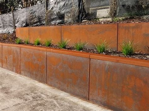 Corten Retaining Walls R Ten Au