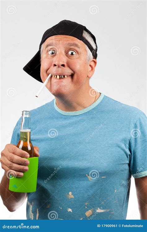 Funny Looking Man stock image. Image of cigarette, dumbfounded - 17900961