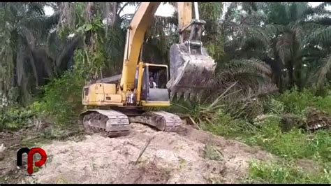 CARA EXCAVATOR LAND CLEARING DI PERKEBUNAN KELAPA SAWIT YouTube