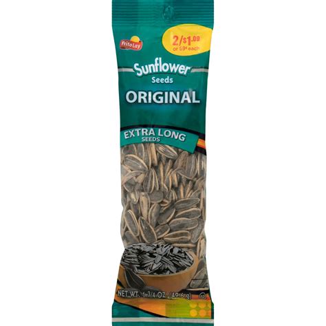 Frito Lay Original Sunflower Seeds Shop Nuts And Seeds At H E B