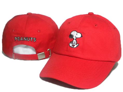 2019 Figura De La Historieta Snoopy Peanuts Snapback Del Sombrero Del