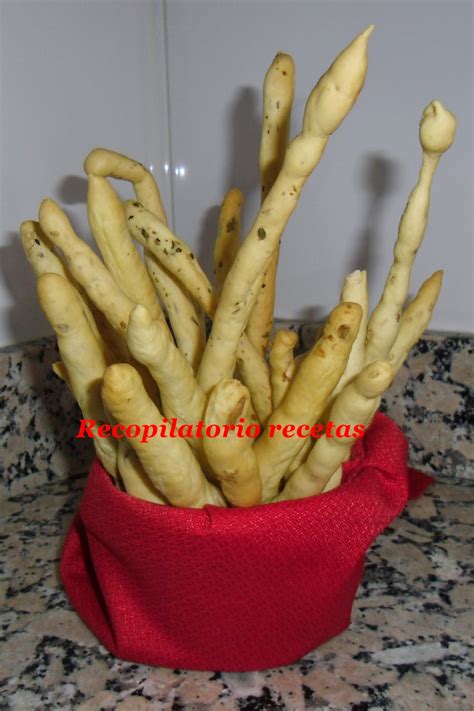 Recopilatorio De Recetas Thermomix Palitos De Pan O Grisines De Pipas