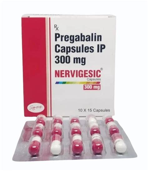 Pregabalin Capsules Ip 300 Mg At Rs 1300 Box Pregabalin Capsules