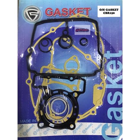 OVERHAULING GASKET WITH HEAD PACKING GASKET HONDA CB150 CBR150 CARB