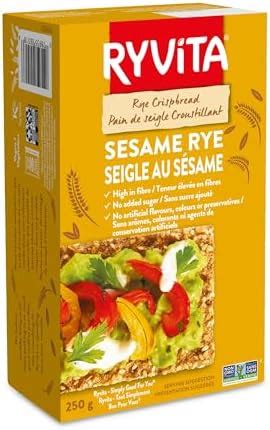 Amazon Ryvita Sesame Rye Crispbread Gr