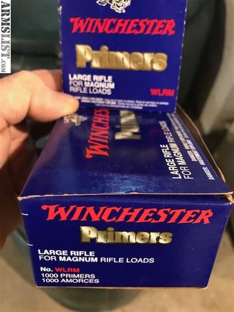 ARMSLIST For Sale Winchester Large Rifle Magnum Primers