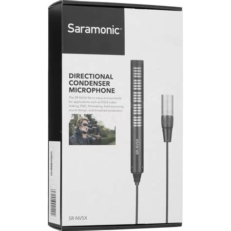 Saramonic Sr Nv X Saramonic Sr Nv X Kamera Atmoszf Ra Mikrofon Xlr