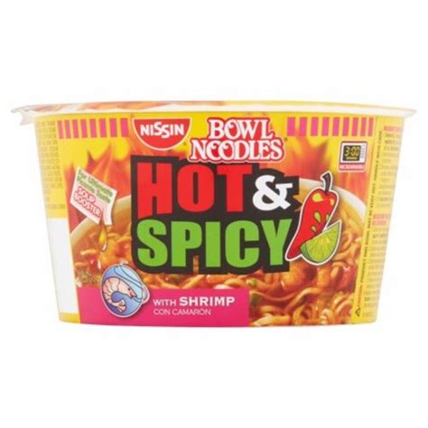Bowl Noodles Hot Spicy W Shrimp Ramen Noodle Soup Pack Of 32 32 Pack Kroger