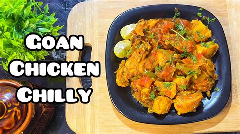 Goan Style Chicken Chilly 😋 Chilli Chicken Chickenchilly