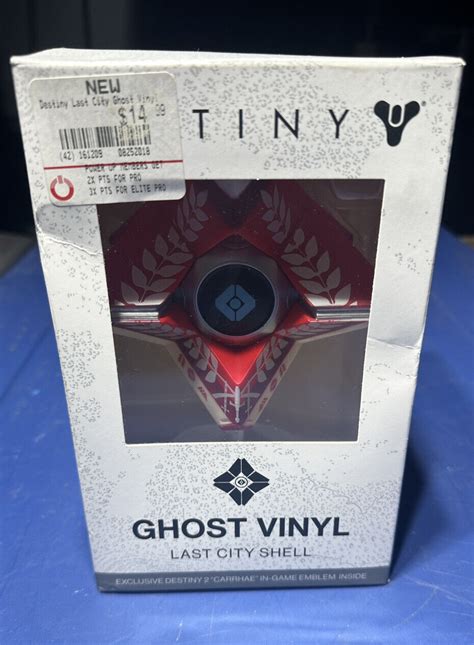 Destiny 2 Ghost Vinyl Last City Shell With Unused Carrhae In Game