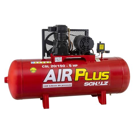 Compressor De Pistao Schulz Air Plus CSL 20 150 1 Schulz