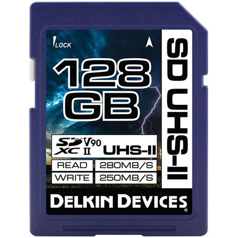 Delkin Devices Gb Cinema Sdxc Uhs Ii Memory Card Ddsduhs G