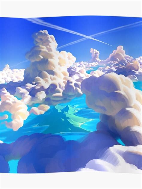 Ocean Clouds Poster For Sale By Thorsten Denk Cloud Art Fantasy