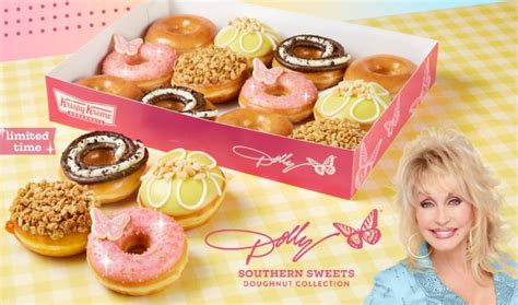 Krispy Kreme Partners With Dolly Parton For ‘southern Sweets’ Collection Newsfinale