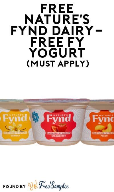 Free Natures Fynd Dairy Free Fy Yogurt At Social Nature Select Areas