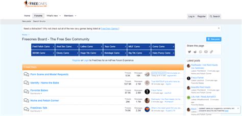 Free Ones TOP Free Porn Forum Sites Like FreeOnes