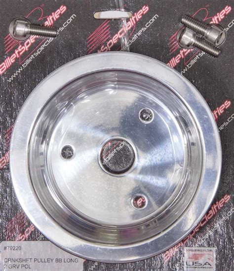 Bbc Grv Crank Pulley Lwp Polished Rv Parts Express Specialty Rv