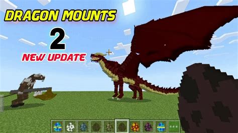 Dragon Mounts 2 ADDON For MCPE 1 17 NEW UPDATE Minecraft Dragon