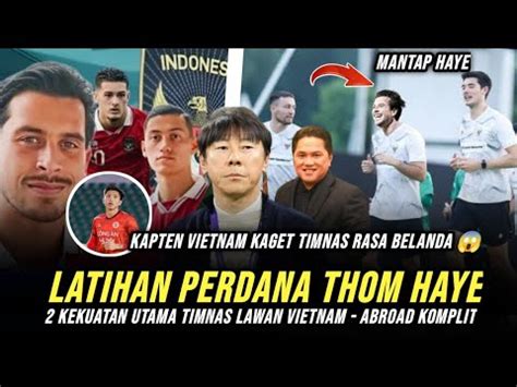 Langsung Jadi Sorotan Media Vietnam Timnas Rasa Belanda Doan Van Hau