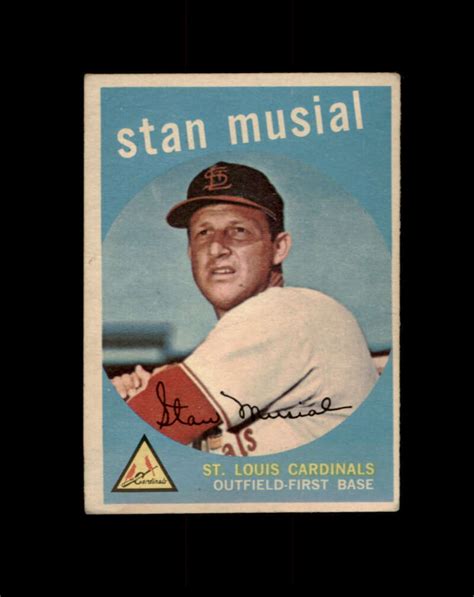 1959 Topps Baseball 150 Stan Musial STARX 4 VG EX CS116547 EBay