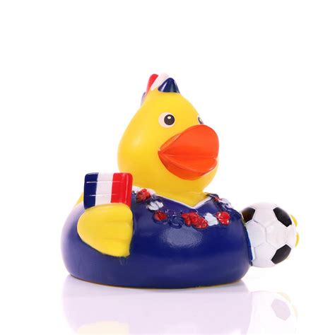 Canard Supporter Equipe De France En Plastique Boutique De Canards En