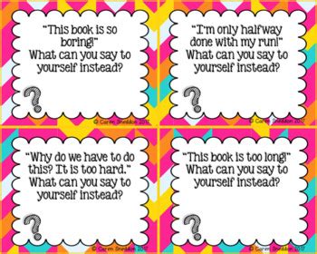 Growth Mindset Task Cards! by CaringCaren | Teachers Pay Teachers