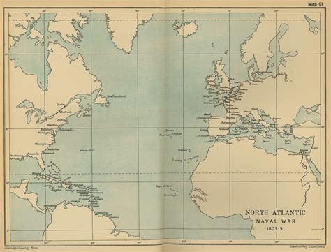 North Atlantic Map