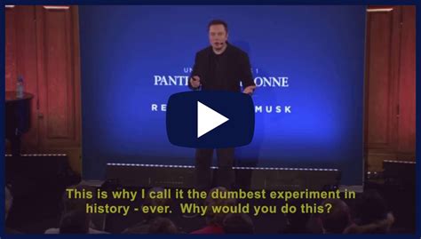 Elon Musk’s Killer Breakdown on Climate Change — Mr. Sustainability