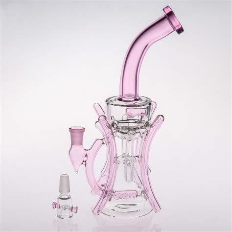 Hookahs Dropshipping Wholesaler Artistic Glass Sells Pink Complex