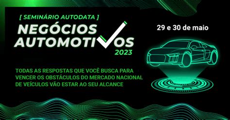 Seminário AutoData de Negócios Automotivos online Sympla