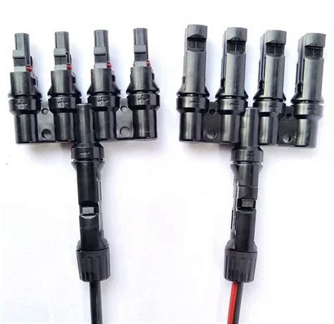 Ningbo Jinghua Solar MC4 Connector T4 Voltage 1500 V Dc Packaging