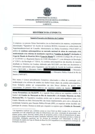 Resumo do acordo de leniência da Andrade Gutierrez PDF