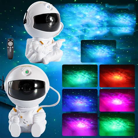 Remote Control Atmosphere Light Robot Rotating Night Light