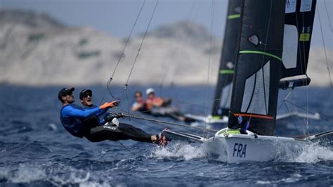 Voile Les Fran Ais Fischer Et Pequin Champions Du Monde De Er