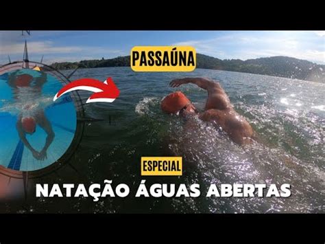 Natação da PISCINA pra REPRESA e isso foi INCRÍVEL Passaúna em