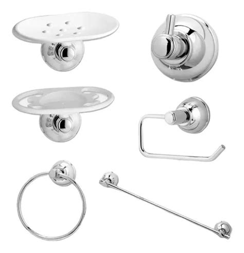 Set Accesorios Ba O Peirano Linea Kit Piezas