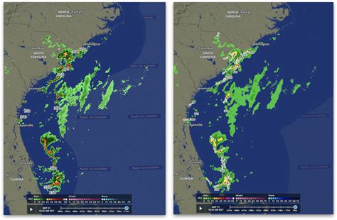 How does the Radar map layer compare to the Radar (Classic) map layer ...