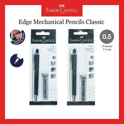 Jual Pensil Mekanik Faber Castell Edge Mechanical Pencil 0 5 Classic