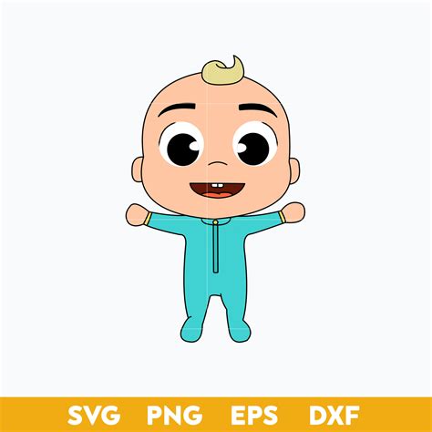 Jj Cocomelon Svg Cocomelon Kid Svg Jj Cocomelon Clipart I Inspire