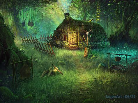 Hunting Lodge by Jaqen Art : r/ImaginaryDwellings