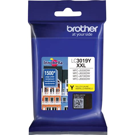 Brother Lc Y Super High Yield Xxl Yellow Ink Cartridge