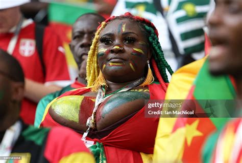 Fans Are Seen During The Fifa World Cup Qatar 2022 Group G Match