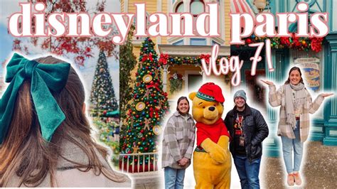 CHRISTMAS AT DISNEYLAND PARIS MEETING WINNIE THE POOH PYM KITCHEN