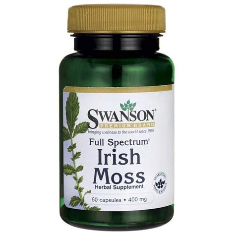 Swanson Full Spectrum Irish Moss Irlandzki Mech Mg Kap